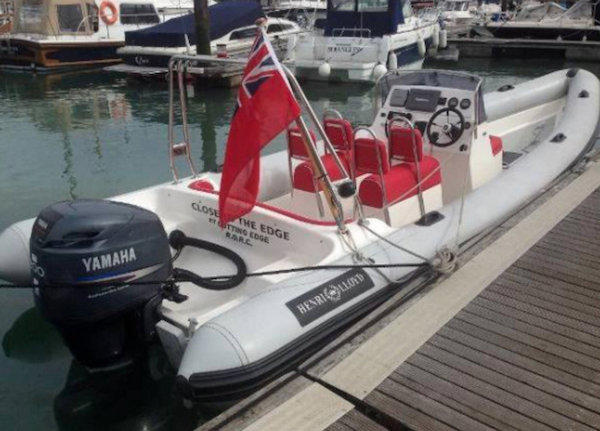 Commercially Coded 200HP Scorpion RIB