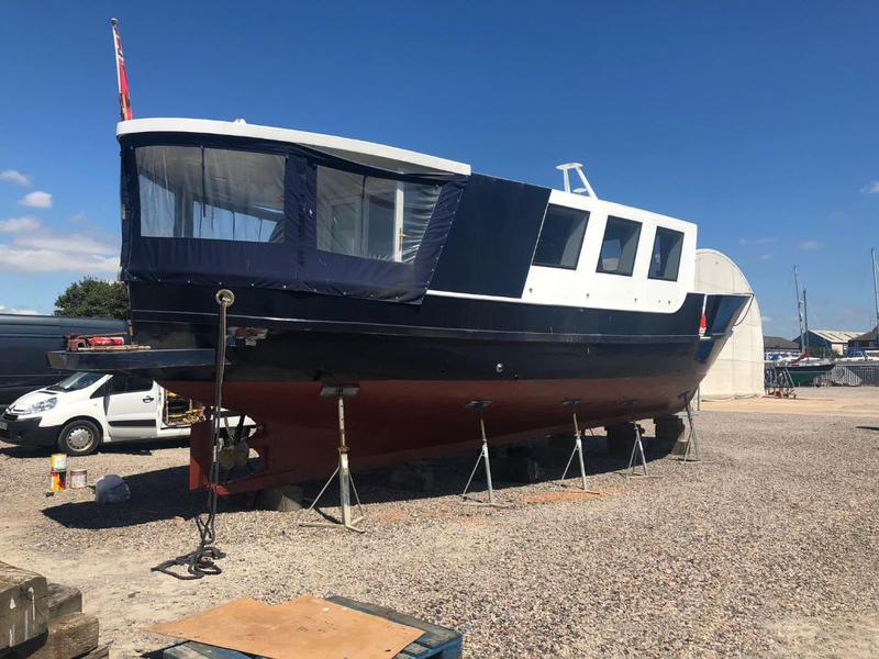 Boats For Sale Uk Boats For Sale Used Boat Sales House Boats For Sale Converted Trawler Liveaboard Apollo Duck