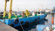 Used 26M Utility Boat with A Frame and Deck Crane