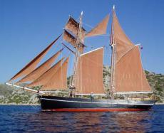 Tops'l Gaff Schooner rigged Baltic Trader 