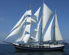 Tall Ship - Barkentine 