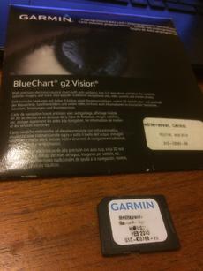Garmin Bluechart G2 Vision.