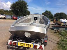Coble shaped fishing/workboat  Aluminium 