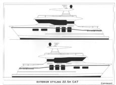 Exterior styling 22.5m Cat