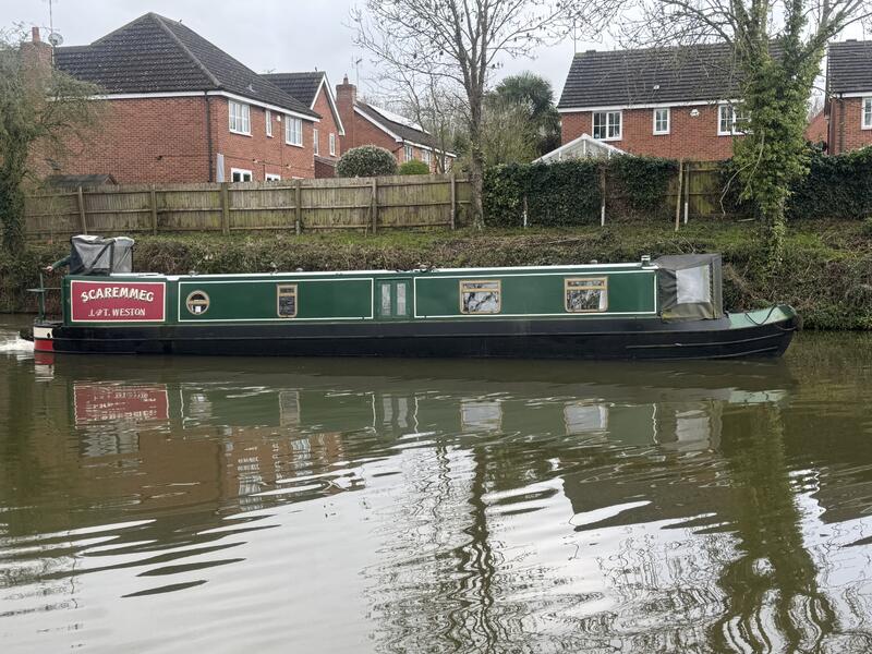 UK: 50 foot trad stern narrowboat