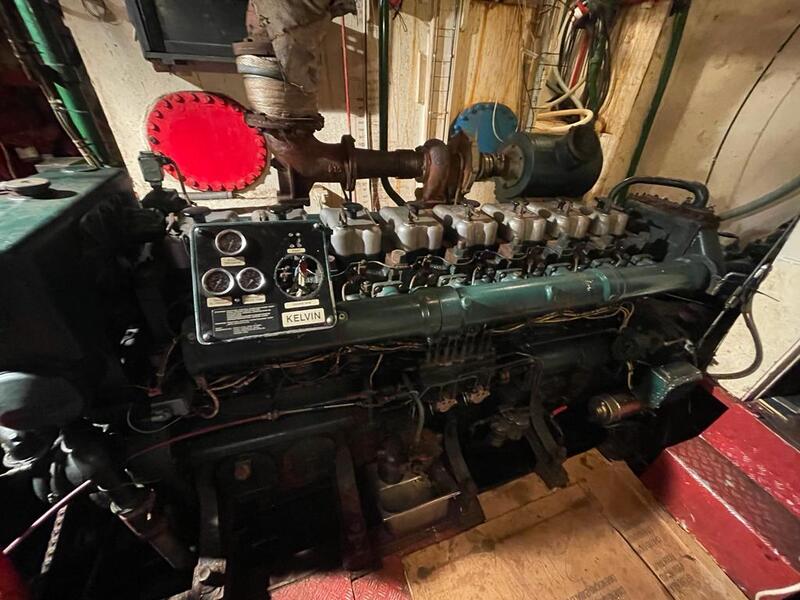 UK: Kelvin TA8   69ft Wooden Fishing Vessel