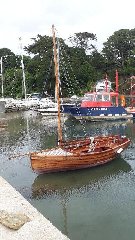 UK: 14 Foot Gaff Rig Clinker Day Boat