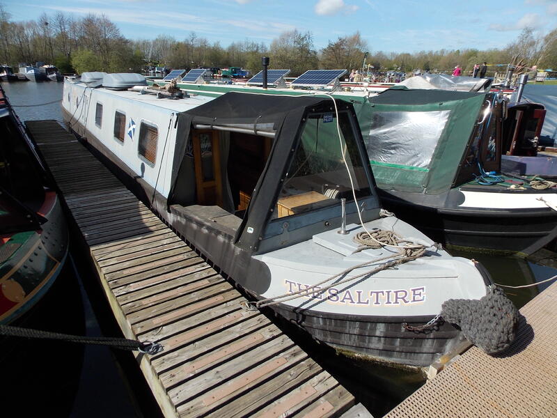 UK: Saltire 65ft 2004 Barry Hawkins Traditional Stern