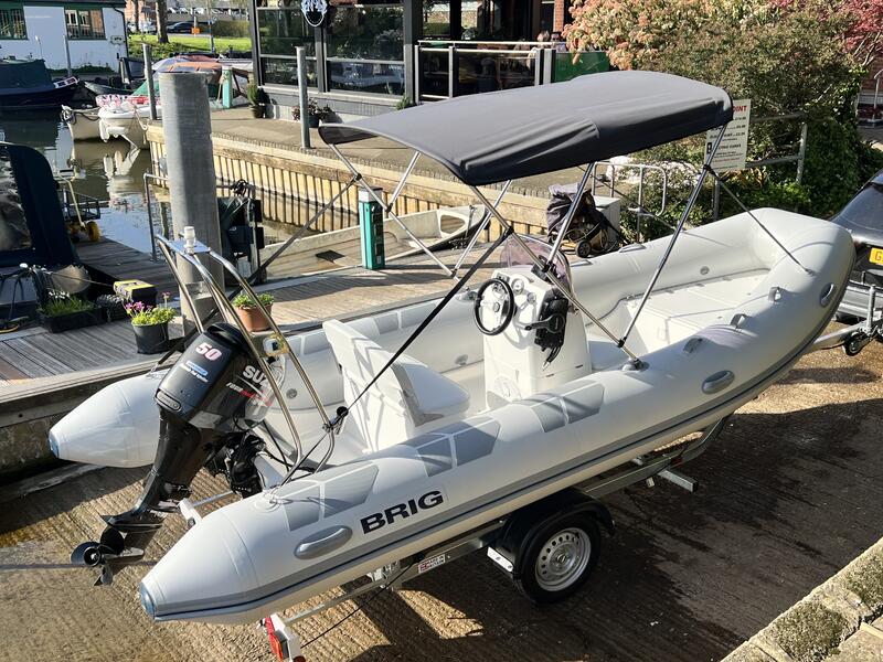 UK: Brig Falcon 500 Deluxe RIB New trailer