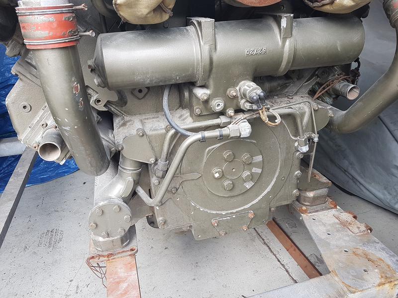 Isotta Fraschini  Marine engine  1000hp