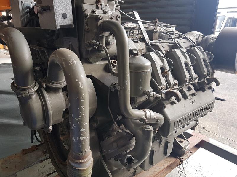 Isotta Fraschini  Marine engine  1000hp