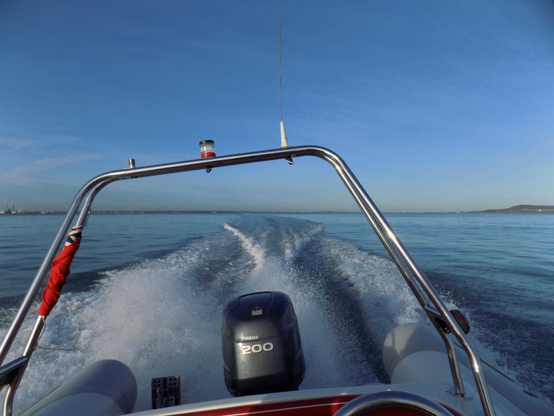 Commercially Coded 200HP Scorpion RIB