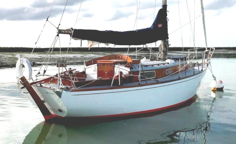 holman sterling 28 for sale uk, holman boats for sale, holman used boat sales, holman sailing yachts for sale sterling 28, kim holman, classic wooden sloop - apollo duck