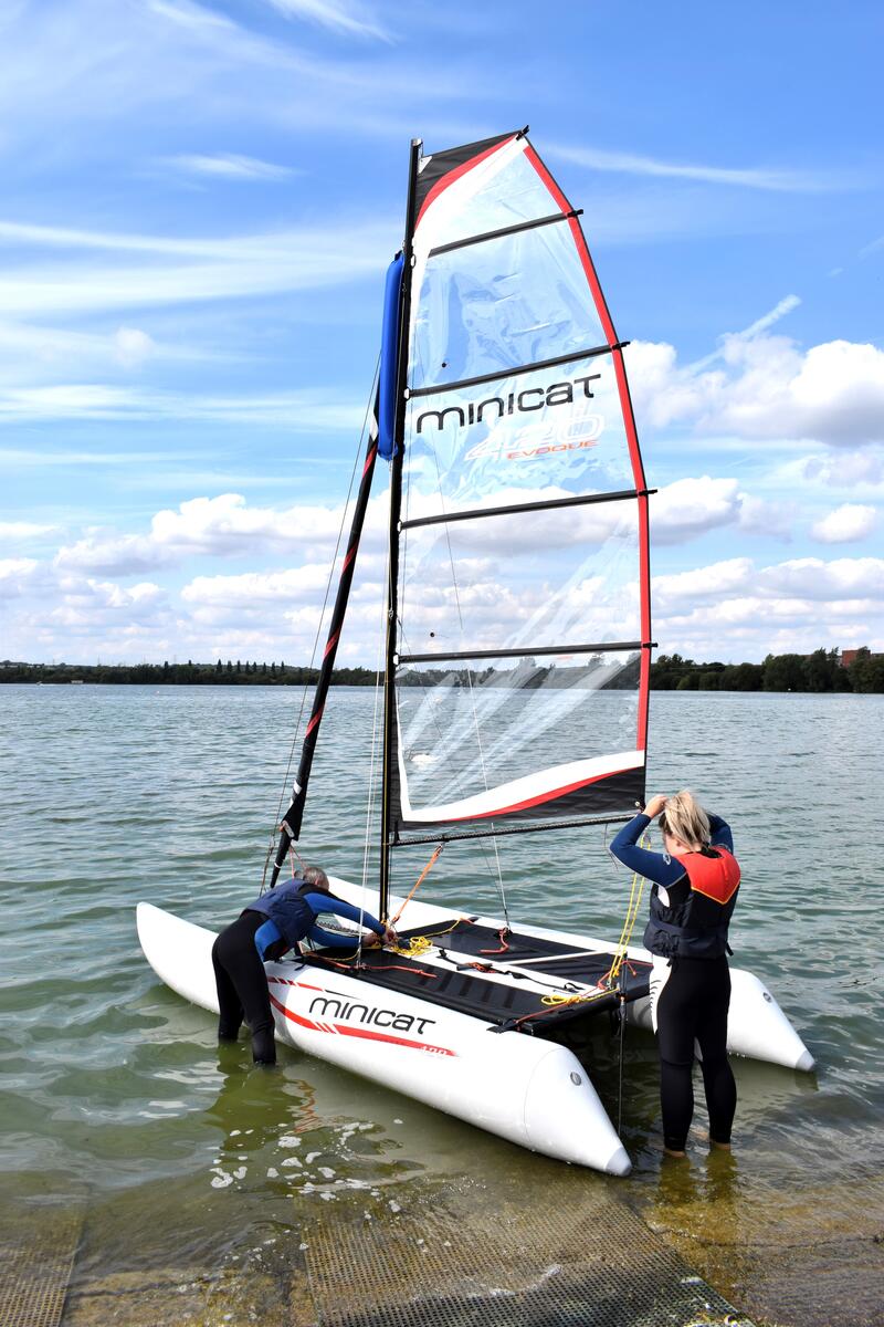 minicat sailboat used