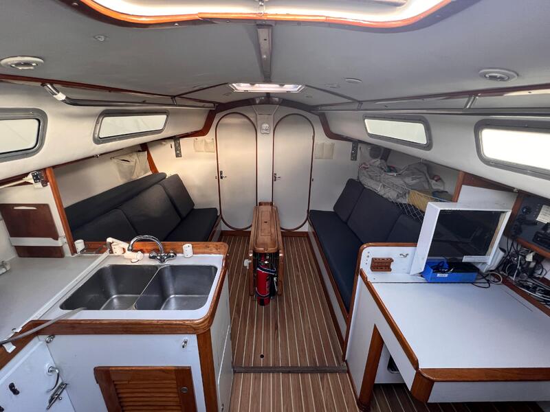 j120 sailboat interior