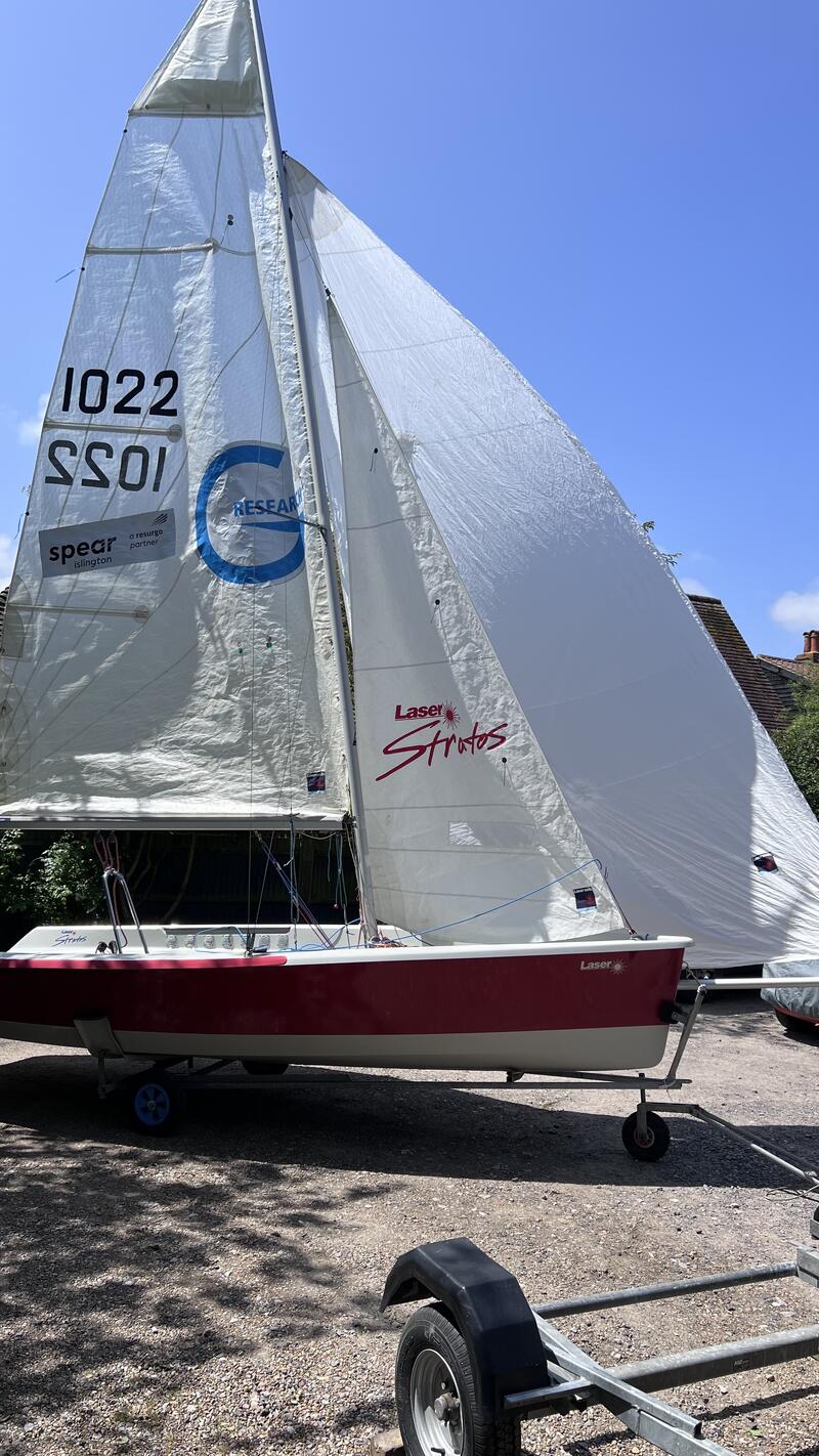 Laser Stratos for sale UK, Laser boats for sale, Laser used boat sales