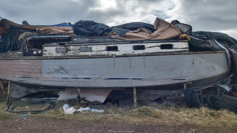UK:  quot Sheenamara quot  35 quot  Ketch 1962 BIG PROJECT