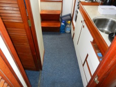 Galley looking aft