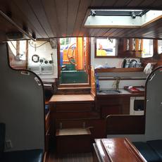 saloon - looking aft
