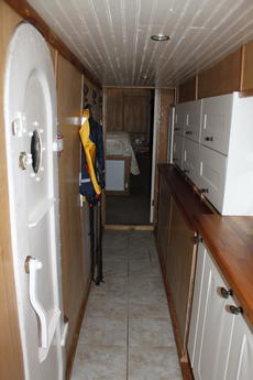 galley leading to main bed