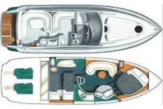 Fairline Targa 34 - Layout