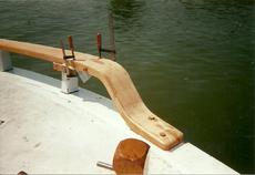 Lion foot under construction