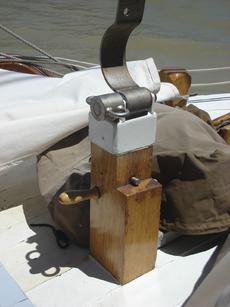 Bowsprit fixation