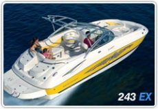 Monterey 243 EX Explorer Deck Boat