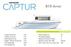 Quicksilver Captur  810 Arvor
