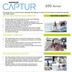 Quicksilver Captur 690 Arvor