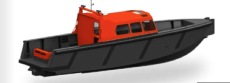 Tideman RBB 950 WJ Cabin - Pilot Boat, Crew Tender